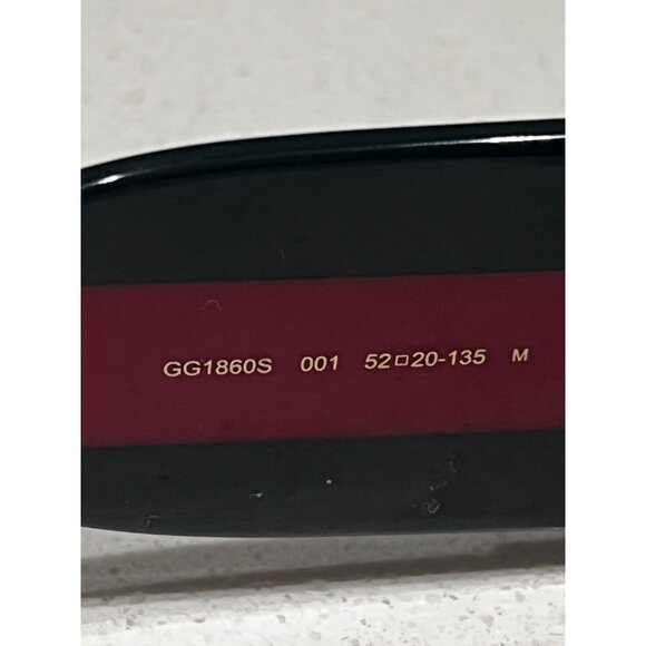 Gucci Pop Web GG1860S rectangular sunglasses NEW - Picture 9 of 10